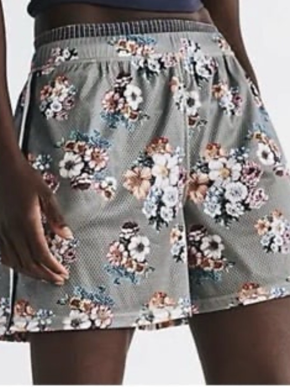 Free People FP Movement When In Venice Printed Mesh Shorts